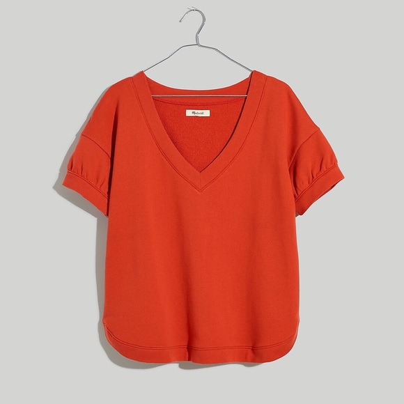 Madewell Tops - Madewell French Terry Sweatshirt Tee